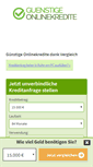 Mobile Screenshot of guenstige-onlinekredite.com
